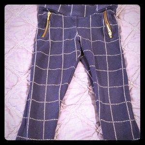 Janie and Jack Girl's Plaid Pants